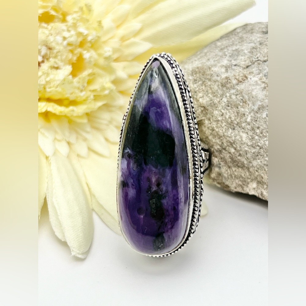 CHAROITE RING - Picture 4 of 8